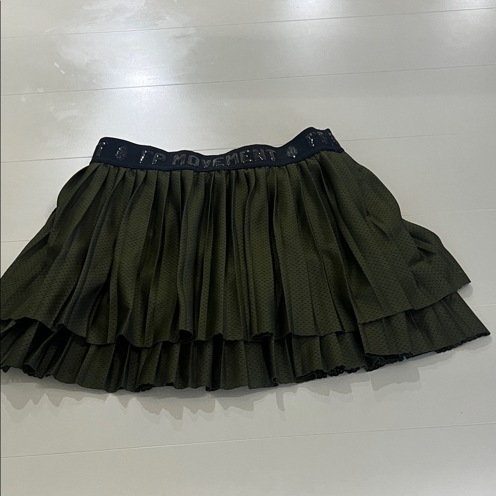 FP Movement by Free People Olive Skater Skirt